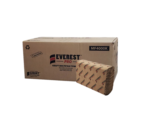 Everest Pro Kraft Multifold 16x250SH 4000/CS