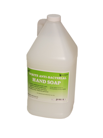White Antibac Hand Soap 4x4L
