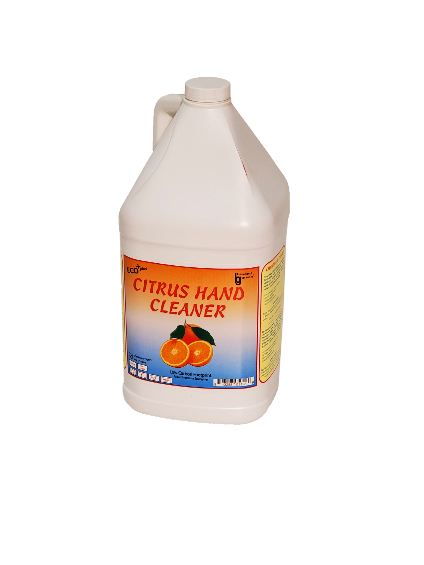 Citrus Hand Cleaner With Grit 4x4L
