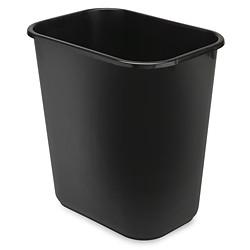 M2 Waste Basket Black - 38qt