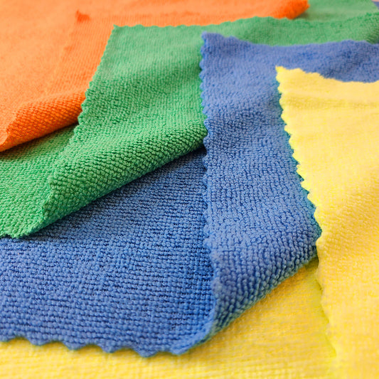Microfiber Cloth Green 14x14 10/PK