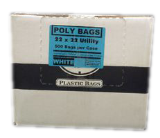 20x22  WHITE Garbage Bags 500/cs