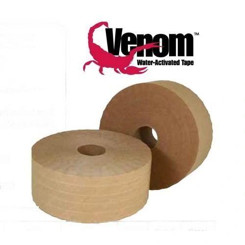 Venom 70mm x 1000 FT Reinforced Gum Tape 6 Rolls/CS