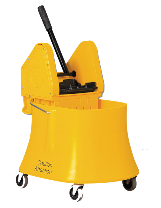 FHP 26-40qt Yellow Mop Bucket Combo - 131580