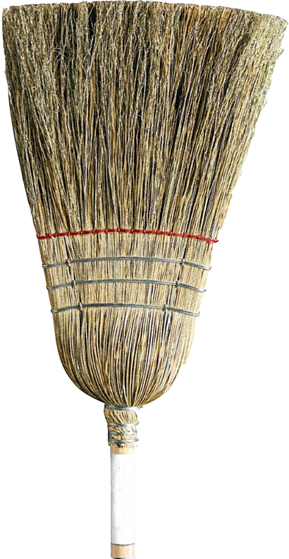 M2 Yard Corn Broom 1 String 3 Wire