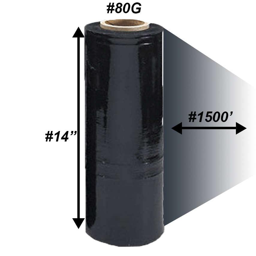 Black Pallet Wrap 14