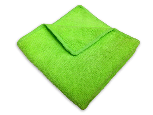 M2 Microfiber Cloth Green 16x16 12/PK