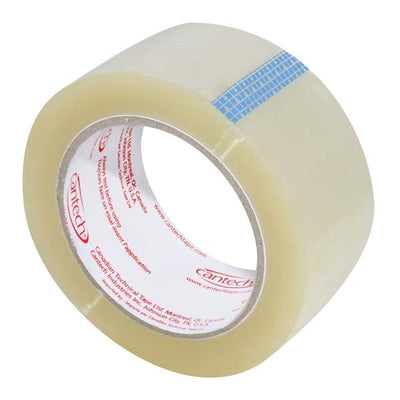 2" Cantech Clear Tape 48MM x 100M 36/CS (2730048100)