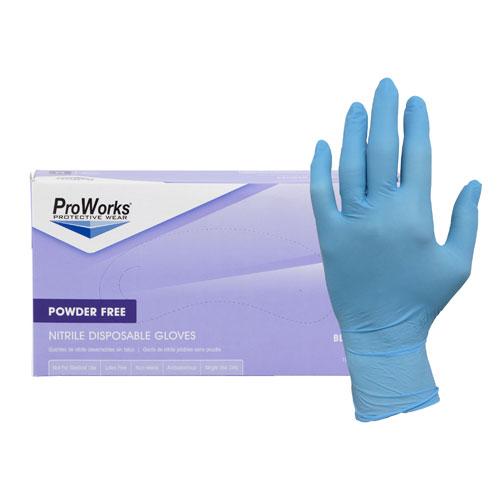 Nitrile Blue Glove Smal 10/CS