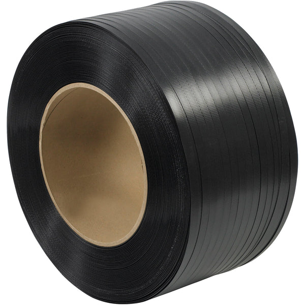 1/2" Polypro Strap Black 9000 300Lb 8x8" Core (48H302190)