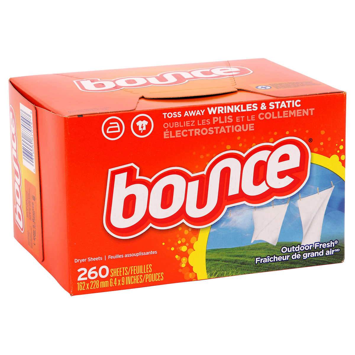 Bounce Fabric Softener 160/Sheets
