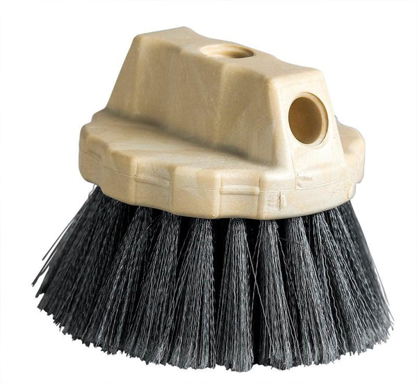 M2 Round Grey Window Brushes Plastic Block