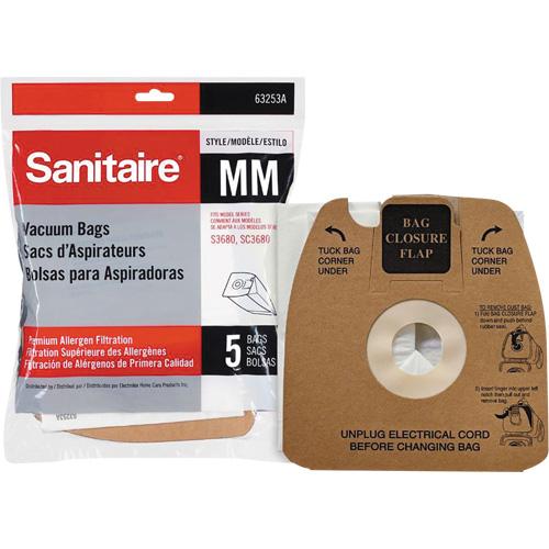 Canister Vacuum Bag 5/pkg (SC3683A) PTS (MM)