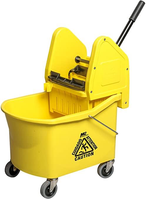 M2 32QT Grizzly Downpress Mop Bucket