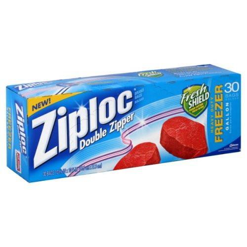 Ziplock Freezer Bags - Large 50/box